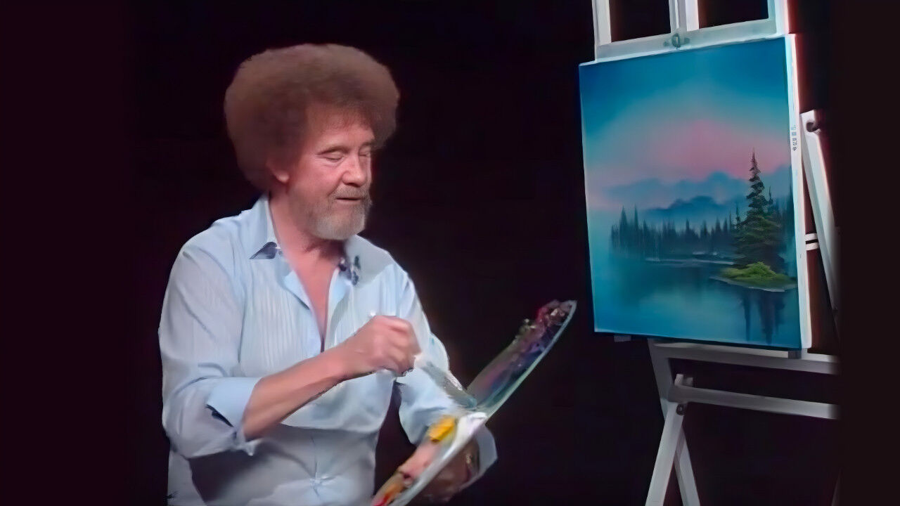Eski TV ressamı yeniden sahnede! Bob Ross’un eserleri rekor kırıyor - 2. Resim