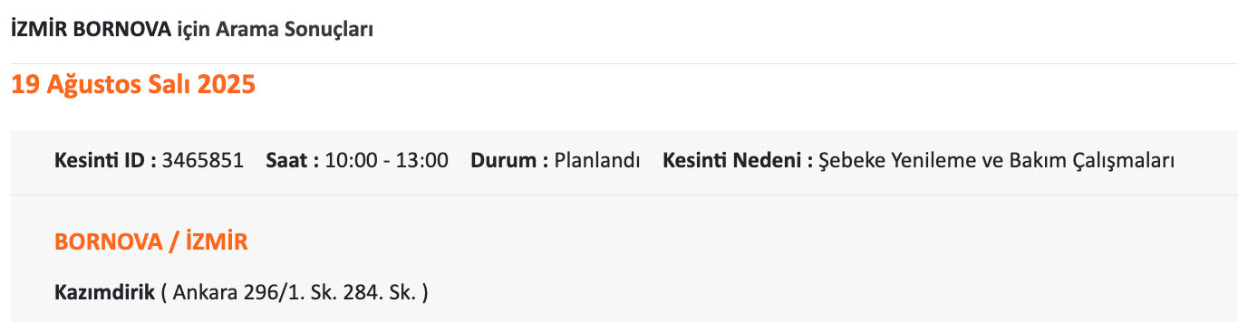 İzmir'de elektrik kesintisi son dakika: Gediz Elektrik duyurdu, İzmir'de elektrikler ne zaman gelecek? İzmir'de elektrik kesintisi son dakika: Gediz Elektrik duyurdu, İzmir'de elektrikler ne zaman gelecek? - 5. Resim