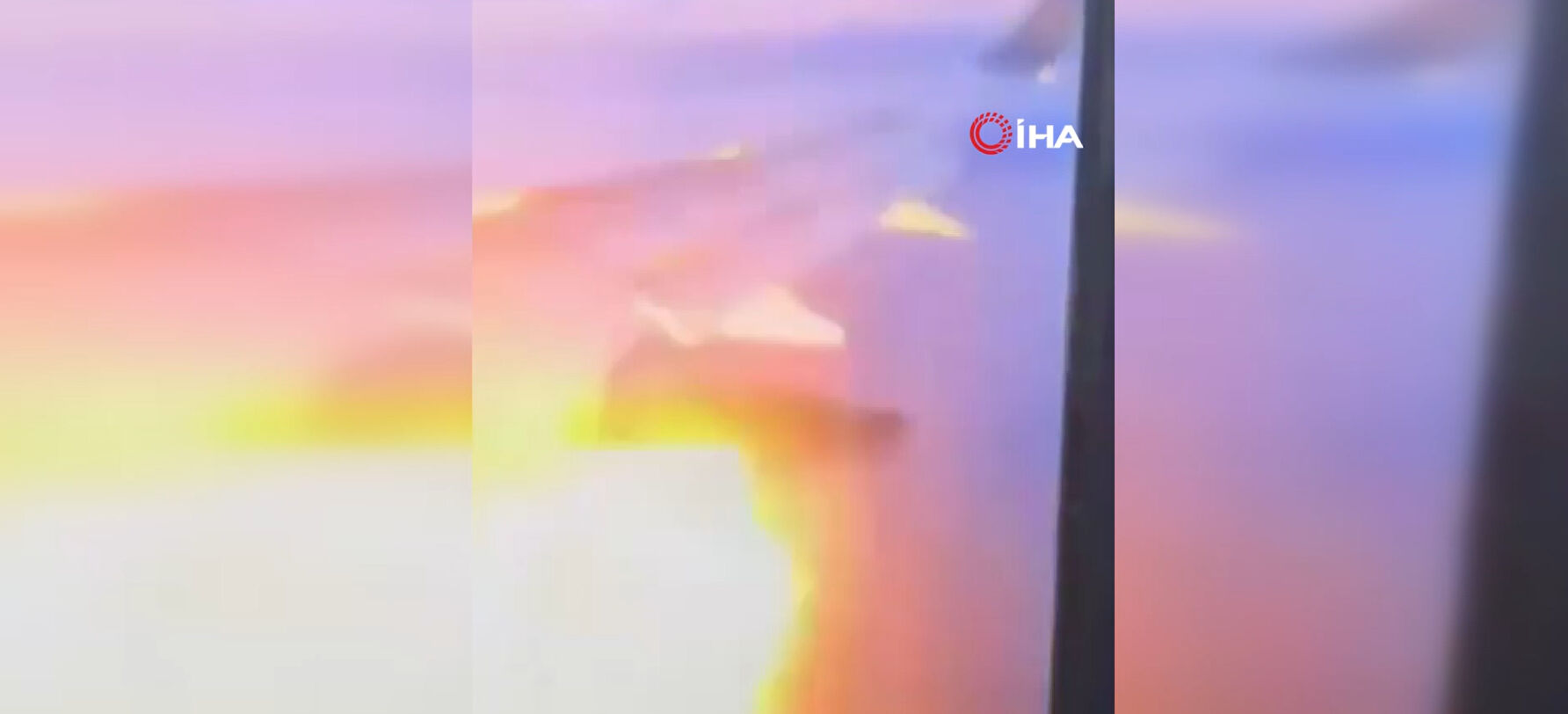 281 kişiyi taşıyordu, kalkıştan hemen sonra alev aldı! Yolcu uçağında korku dolu anlar - 1. Resim