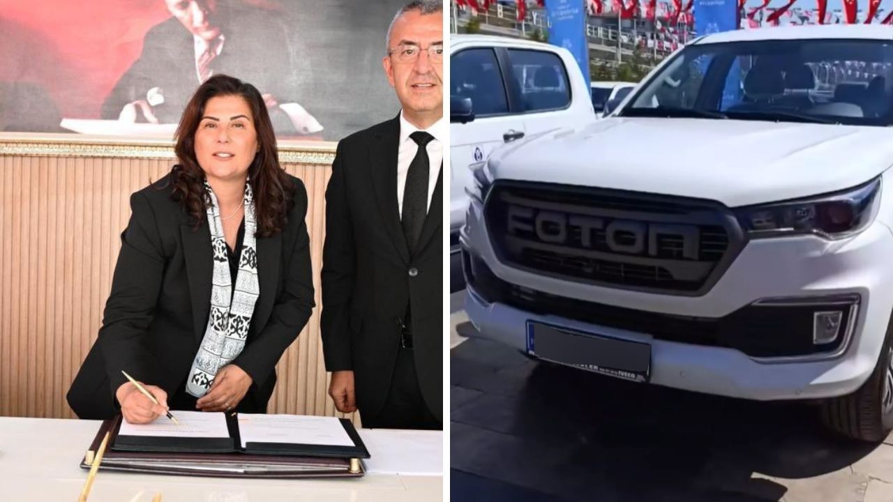 AK Parti'ye geçen Çerçioğlu'ndan 860 milyonluk imza! Araçları sergiledi... Plakalar ise dikkat çekti - Gündem