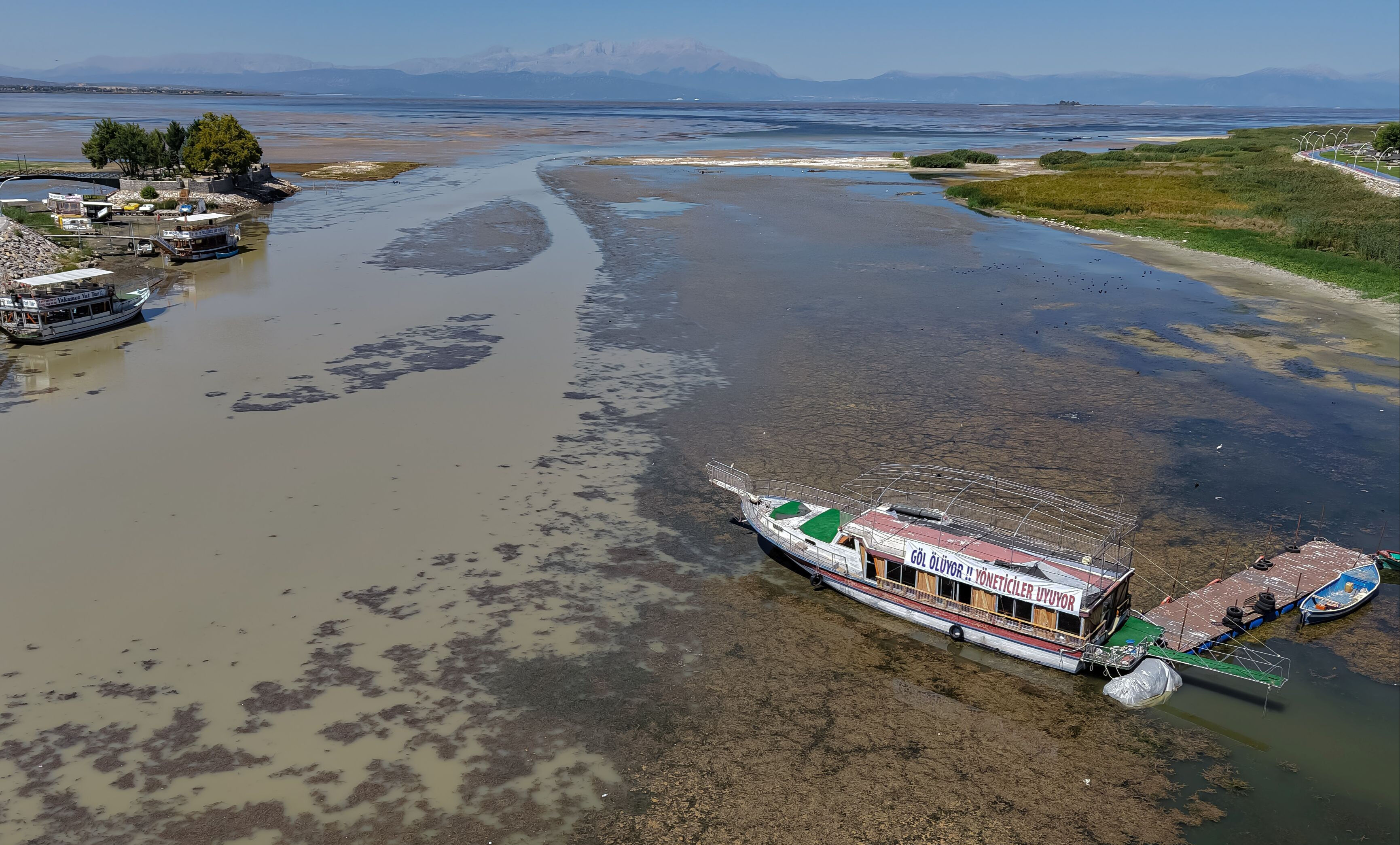 Beyşehir Gölü nerede, son hali nasıl, kurudu mu? Türkiye’nin 3. büyük gölü kuruyor! - 2. Resim