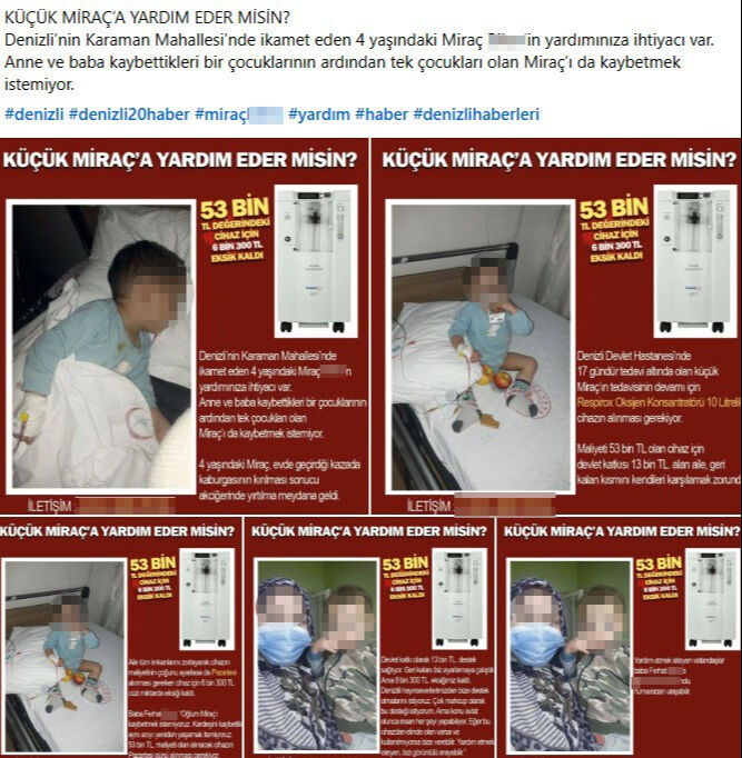 Bu nasıl vicdansızlık! Hasta çocuk iddiasıyla para istediler... Gazetecinin dikkati gerçeği ortaya çıkardı - 2. Resim