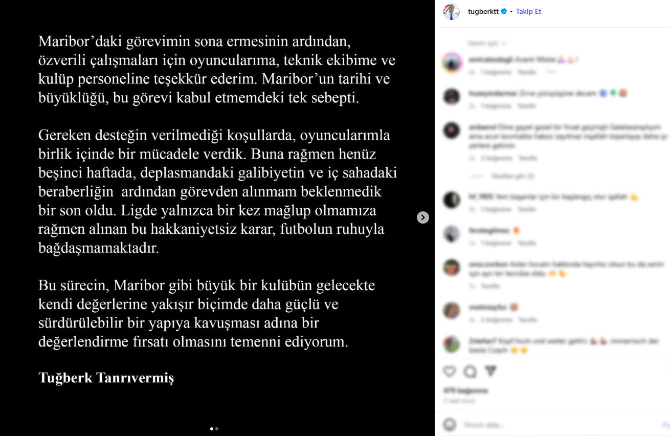 Acun Ilıcalı görevden almıştı! 7 maçta kovulan teknik direktörden olay açıklama Acun Ilıcalı görevden almıştı! 7 maçta kovulan teknik direktörden olay açıklama - 2. Resim