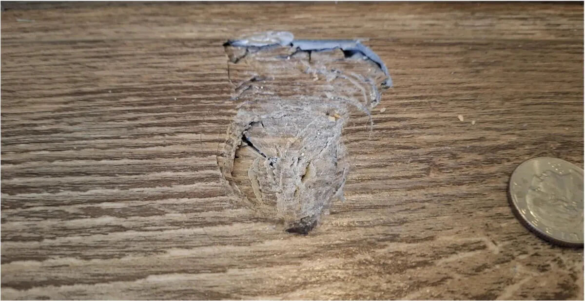 Akıllara durgunluk veren olay! Ev sahibi neye uğradığını şaşırdı: Çatıyı delip oturma odasına düştü - 1. Resim