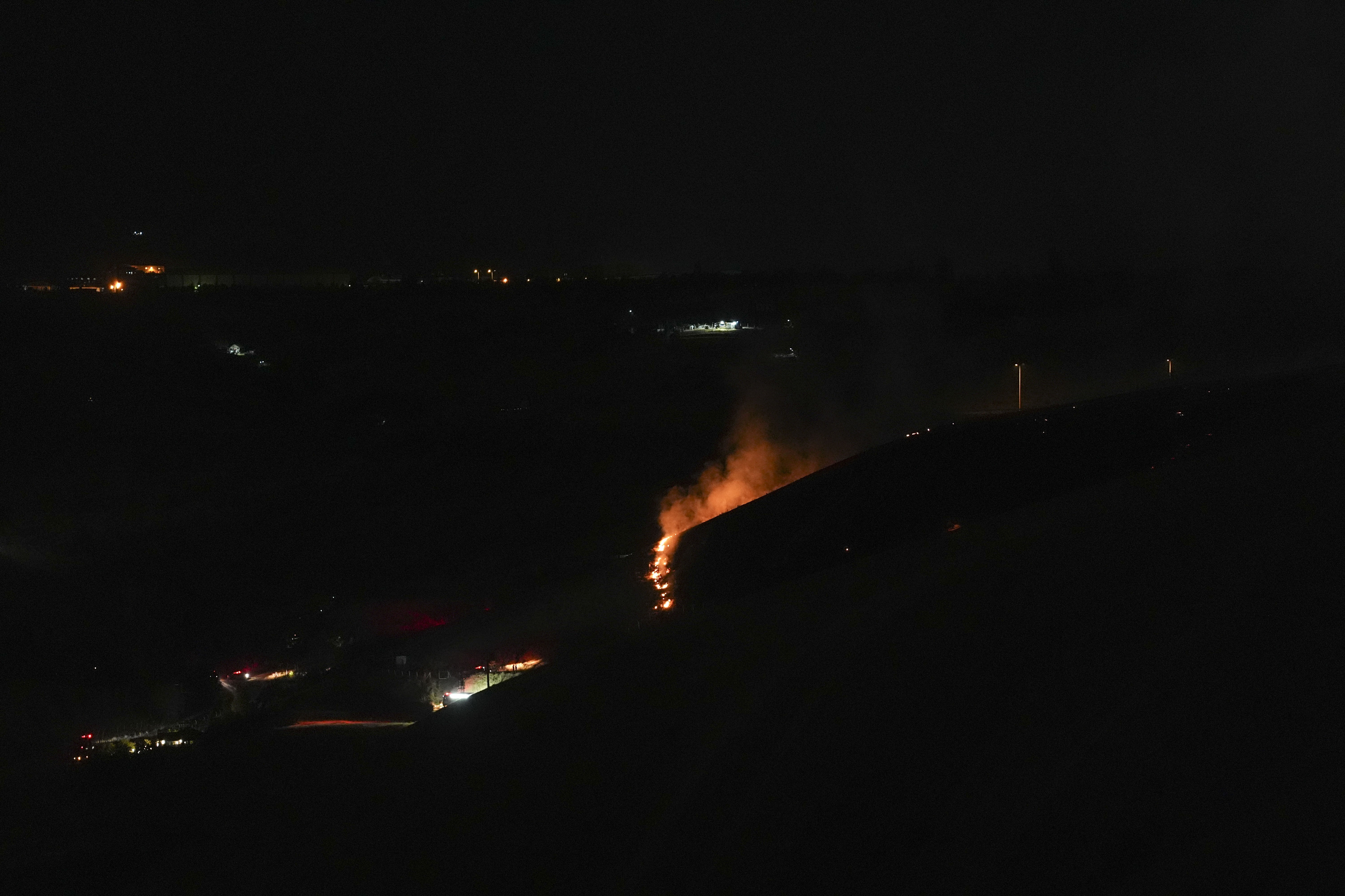 Ankara'da gece yarısı korkutan yangın! Eymir Gölü yakınında alevler yükseldi - 1. Resim