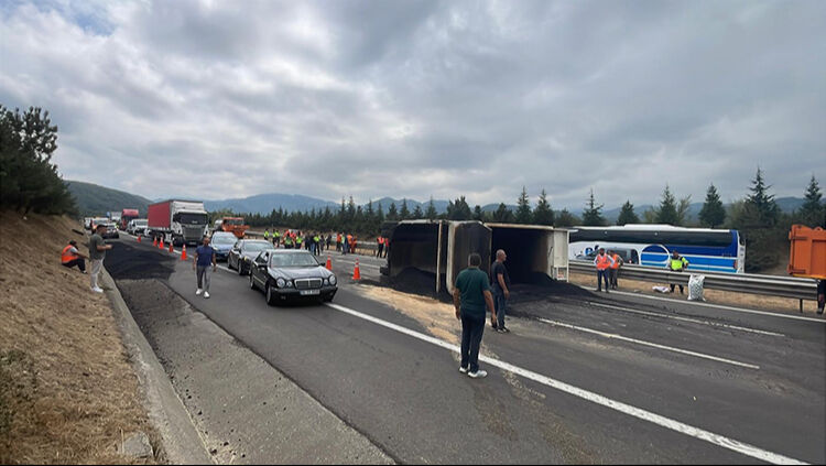 Bolu tüneli kapalı mı, açıldı mı? Son dakika Bolu Dağı Tüneli yol durumu - 2. Resim