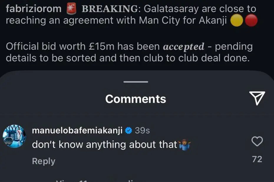 Silmek zorunda kaldı! Galatasaray ile anılan Manuel Akanji'den transfer iddialarına flaş cevap - 3. Resim