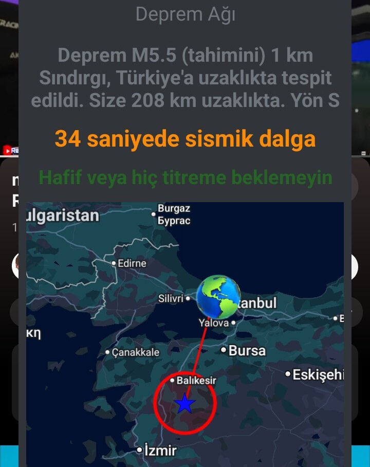 Yine aynı uygulama, yine panik! 'Deprem Ağı' 4.3’lük sarsıntıyı 5.5 olarak bildirdi, vatandaşlar isyan etti - 1. Resim