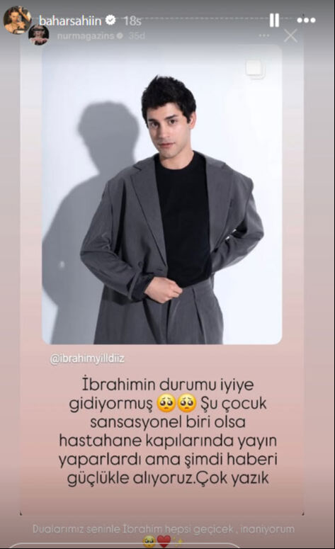 Bahar Şahin yoğun bakımdaki meslektaşı İbrahim Yıldız&rsquo;ın sağlık durumunu a&ccedil;ıkladı - 3. Resim