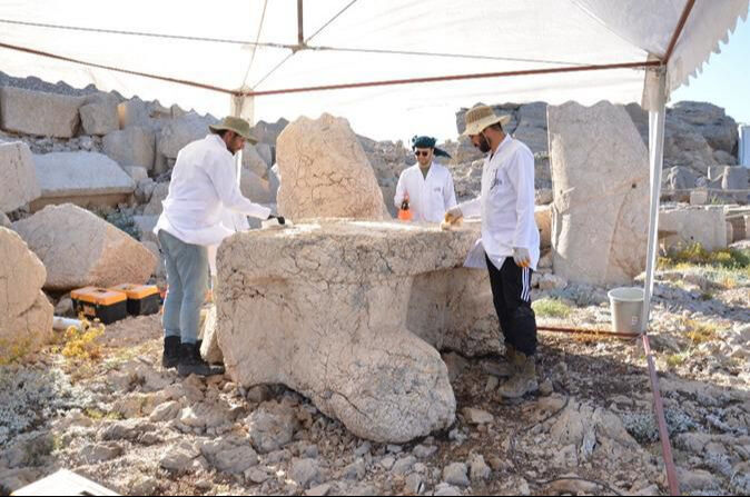 Bakanlıktan beş yıllık dev proje ilk kez Nemrut'ta uygulandı! - 1. Resim