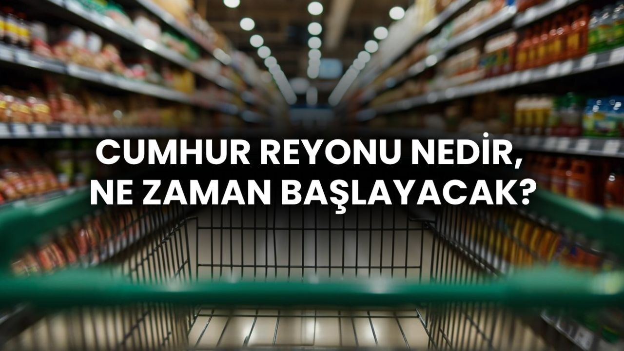 Cumhur Reyonu nedir, ne zaman başlayacak? Cumhur Reyonu Projesi hakkındaki iddialara açıklama geldi!