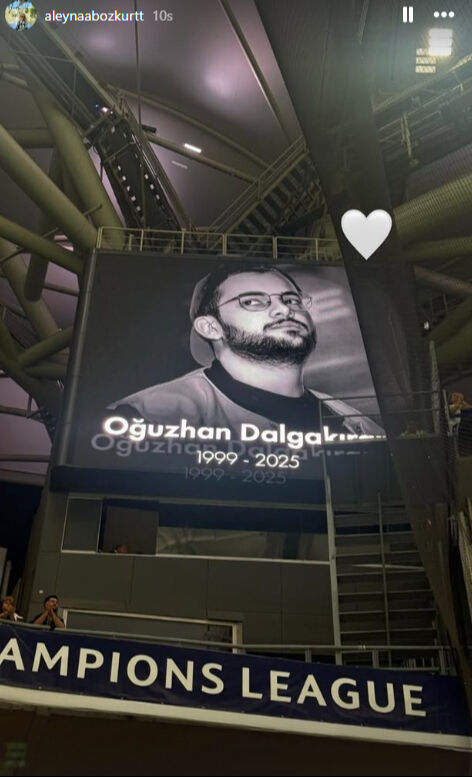 Fenerbahçe'den 'Jrokez' Oğuzhan Dalgakıran'a yürek yakan veda! Acılı eşi o anları paylaştı - 3. Resim