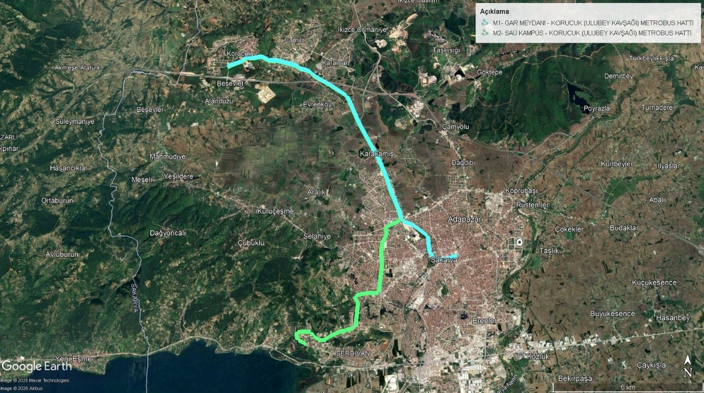 İstanbul’un ardından Sakarya'ya da metrobüs geliyor! 122 otobüs hattı tarih oluyor - 5. Resim
