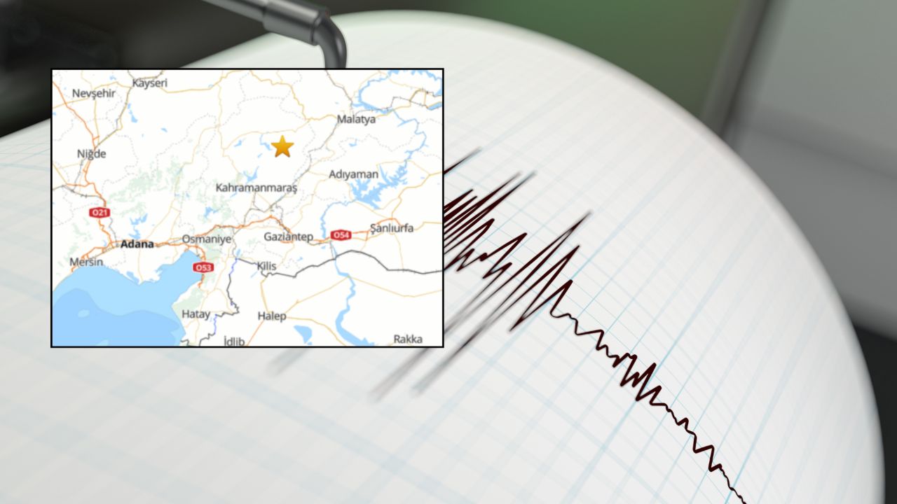 Kahramanmaraş&#039;ta deprem! AFAD şiddetini açıkladı