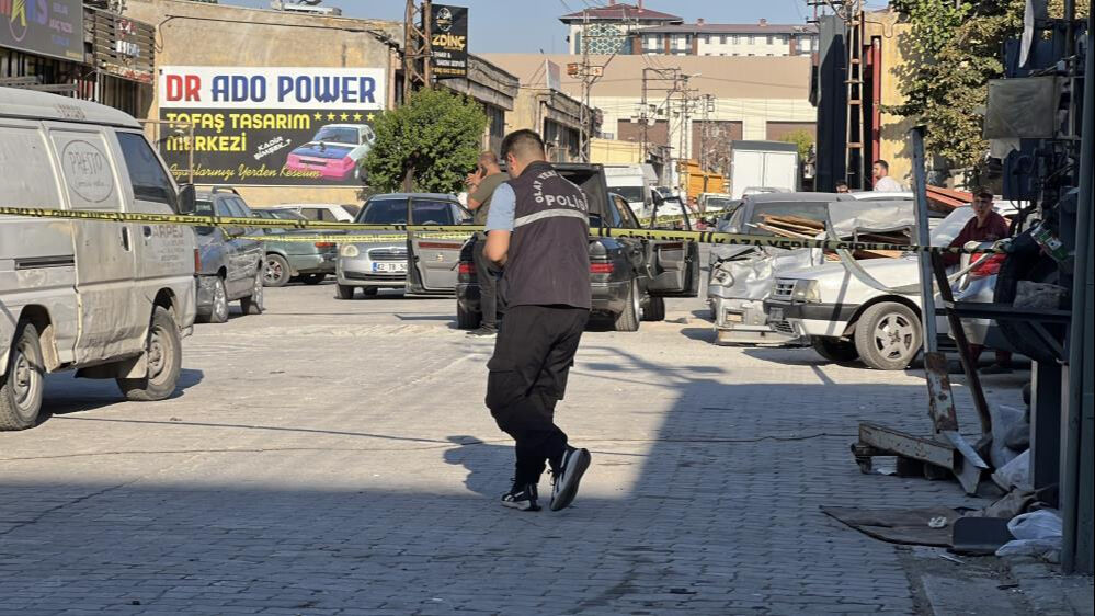 Konya'da, sanayideki tamirat krize dönüştü! Ortalık savaş alanına döndü, ustanın parmağı koptu - 1. Resim