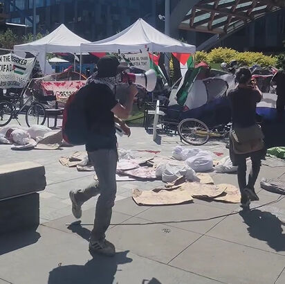 Microsoft çalışanları, İsrail'le yapılan işbirliğine karşı ayaklandı! ''Şehit Filistinli Çocuklar Plazası