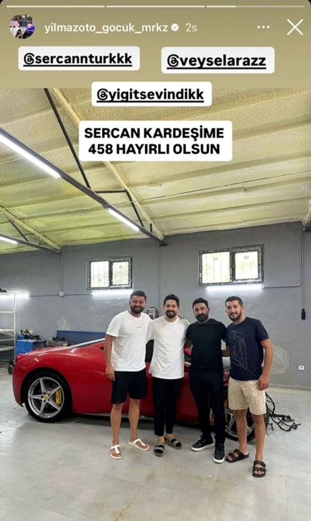 Sercan Türk kimdir, ne iş yapar? Kaza yapan Ferrari'yi alan futbolcu gündemde - 2. Resim