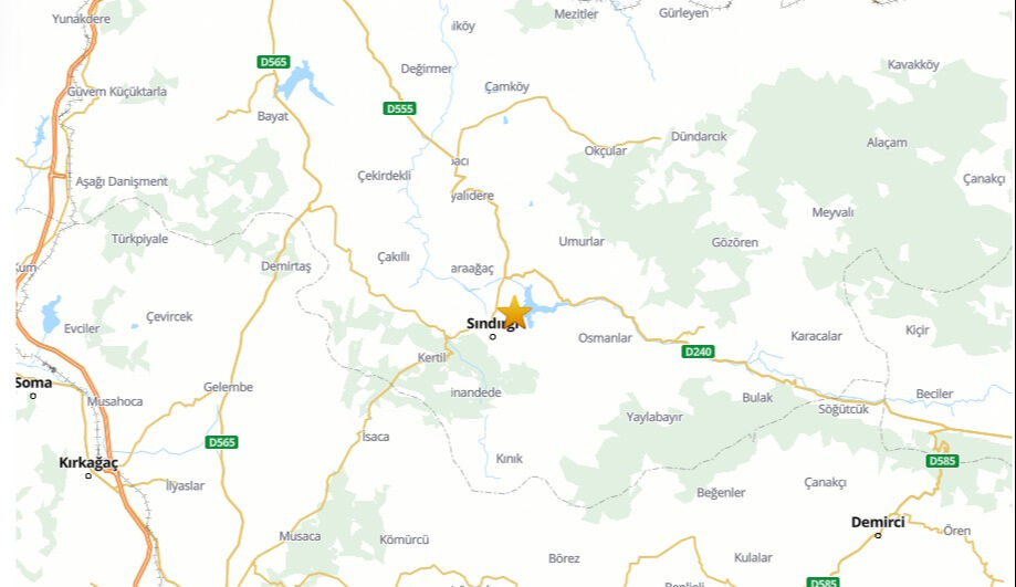 Balıkesir tekrar sallandı! Sındırgı'da 4.3'l&uuml;k deprem - 1. Resim