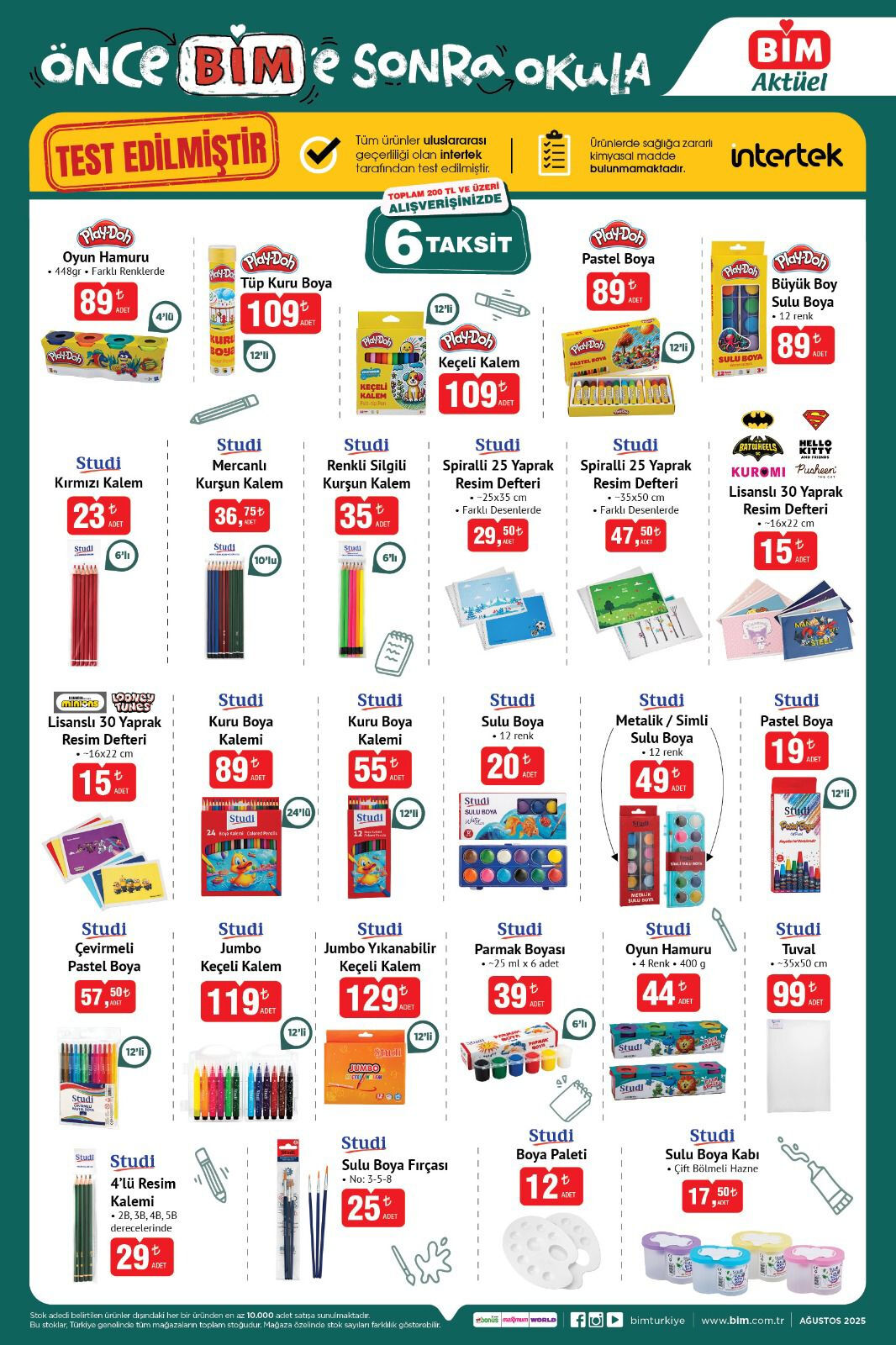 BİM kırtasiye &uuml;r&uuml;nleri kataloğu &ccedil;ıktı! İşte fiyat&nbsp;listesi - 5. Resim