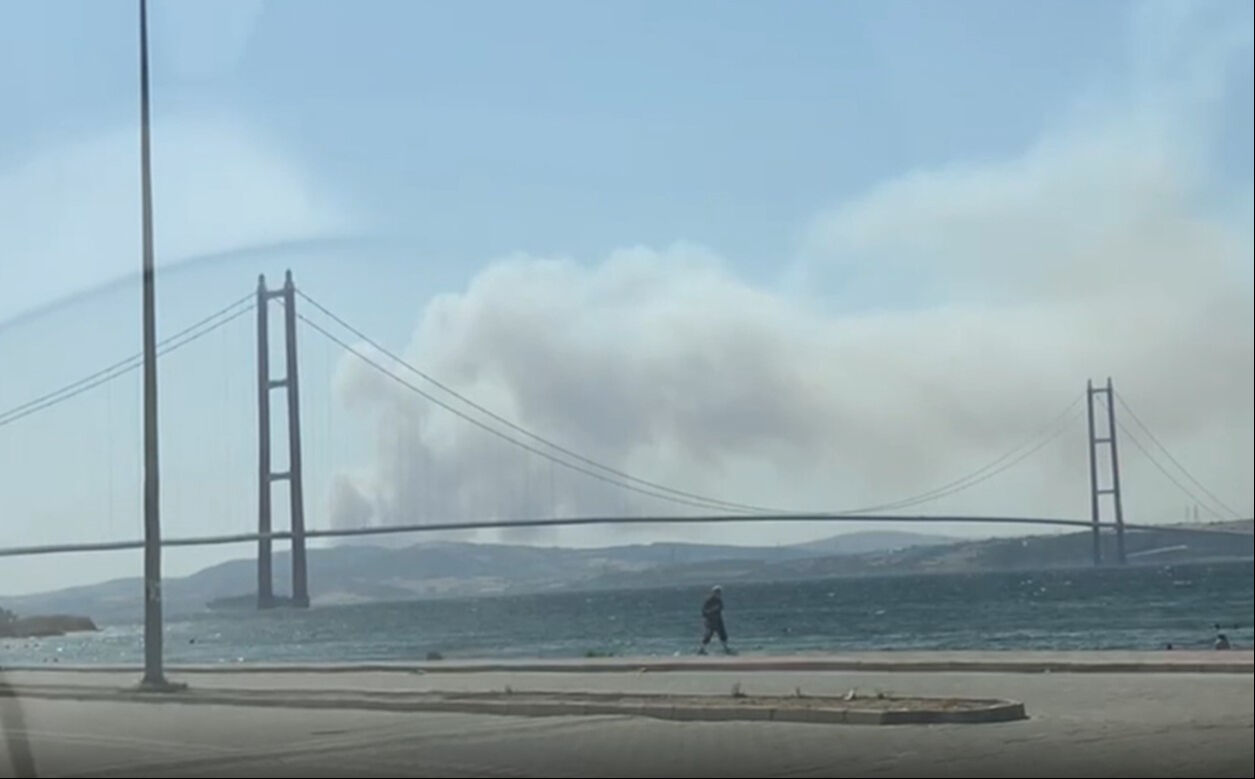 &Ccedil;anakkale, İzmir, Samsun, Muğla, Hakkari... &Ccedil;ok sayıda kentte orman yangını - 1. Resim