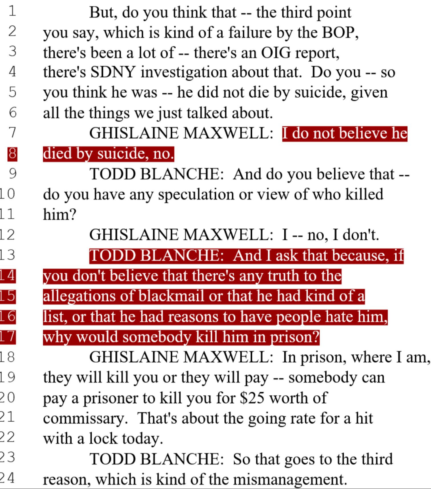 Epstein dosyasının 'sır' röportajı ilk kez yayımlandı! Davanın bir numaralı ismi konuştu, Trump iddiası ve intihar detayı dikkat çekti - 3. Resim