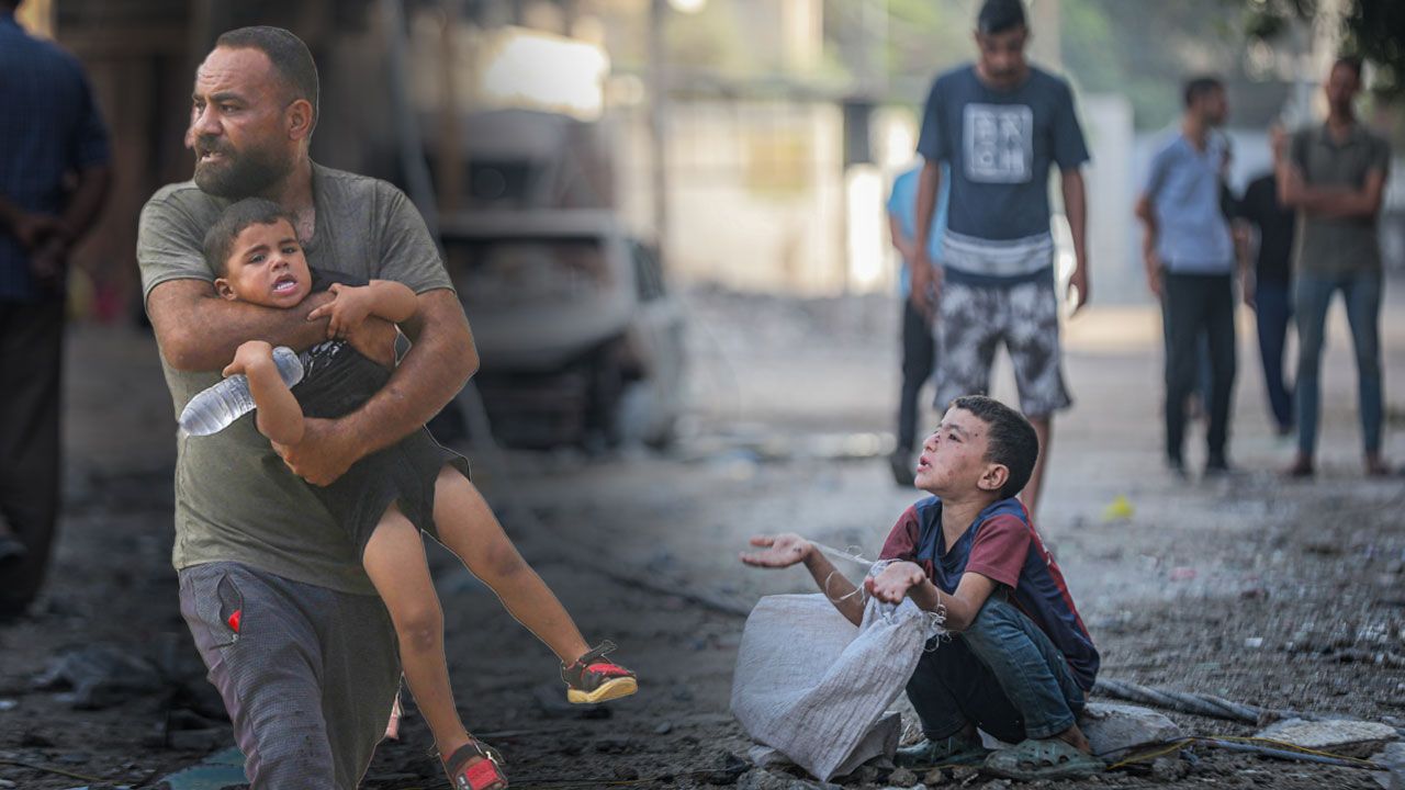 İsrail, Gazze'yi Yahudi toprağı yapıyor, dünya katliamı seyrediyor! Yapayalnız İsrail, Gazze'yi Yahudi toprağı yapıyor, dünya katliamı seyrediyor! Yapayalnız