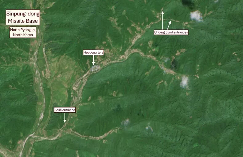 Kuzey Kore'nin gizli üssü ifşa oldu! 20 yıldır kimse fark etmemişti, uydu görüntüleri yakaladı - 1. Resim