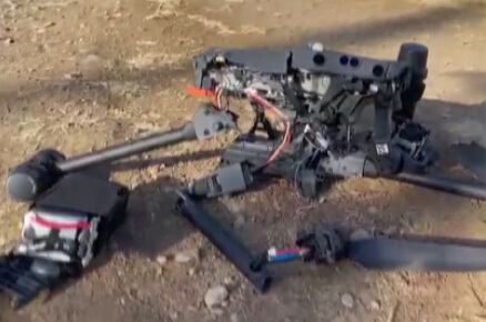 Şırnak'ta kaçak elektrik denetimine uzun namlulu silahla saldırı! Dronu havada böyle vurdular - 2. Resim