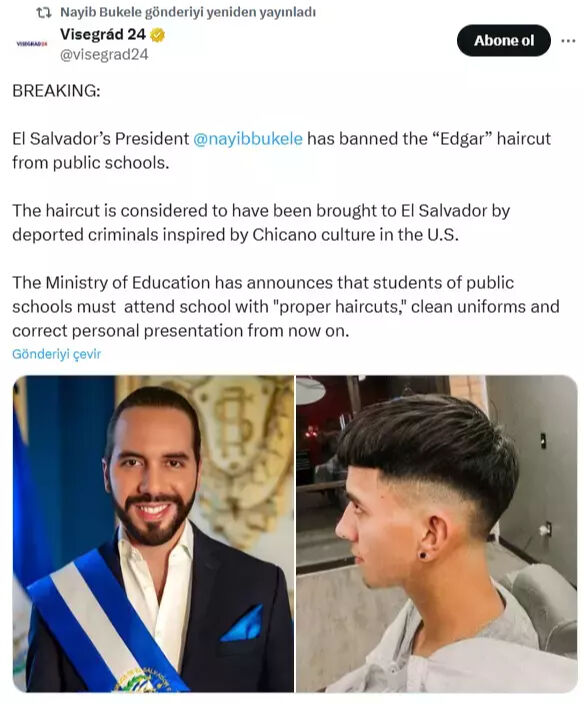 ''Tas kafa'' olarak biliniyor! Türkiye'de de tartışılan saç kesimi o ülkede artık yasak - 3. Resim