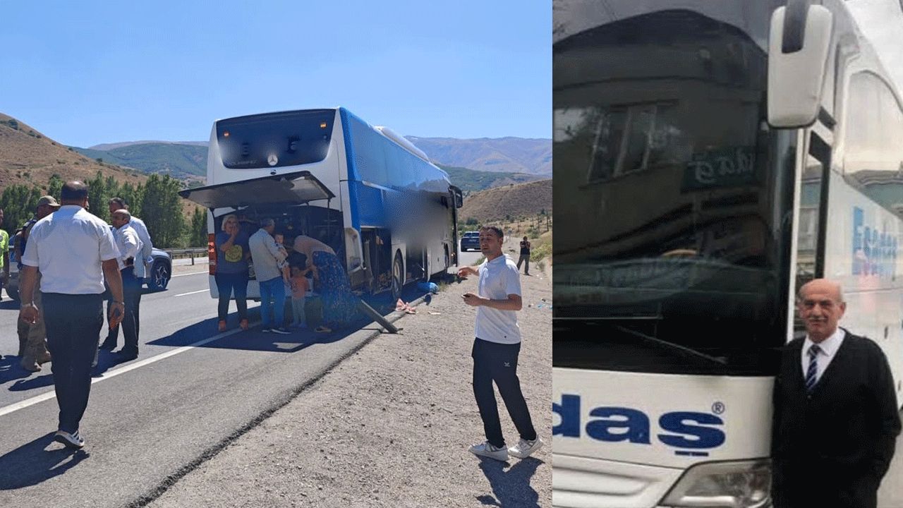 Yolcu otobüsünde dehşet! Dinlenirken yola savruldu, ikinci şoför feci şekilde can verdi Yolcu otobüsünde dehşet! Dinlenirken yola savruldu, ikinci şoför feci şekilde can verdi