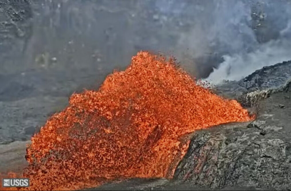 D&uuml;nyanın en aktif yanardağı Kilauea yeniden patladı - 1. Resim