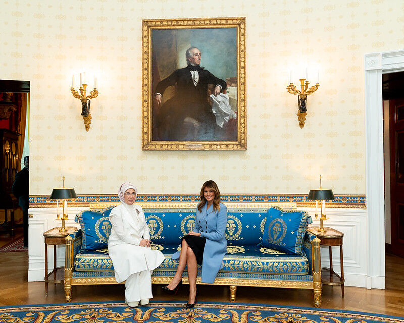 Emine Erdoğan'dan Melania Trump'a mektup!