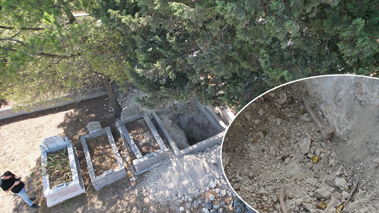 Mezarlıkta korkunç manzara! Bir cümle yüzünden ölüye de rahat vermediler Mezarlıkta korkunç manzara! Bir cümle yüzünden ölüye de rahat vermediler