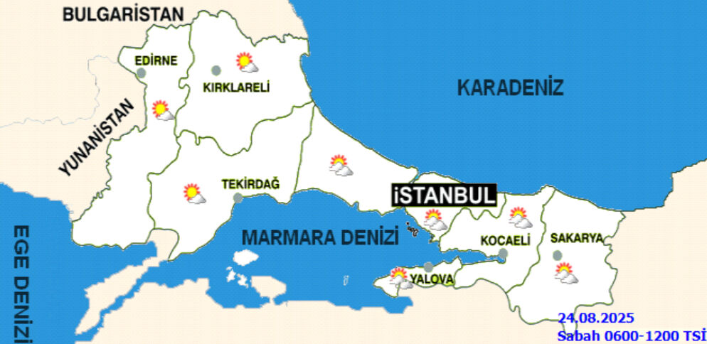 Bug&uuml;n İstanbul'da yağmur var mı? - 2. Resim