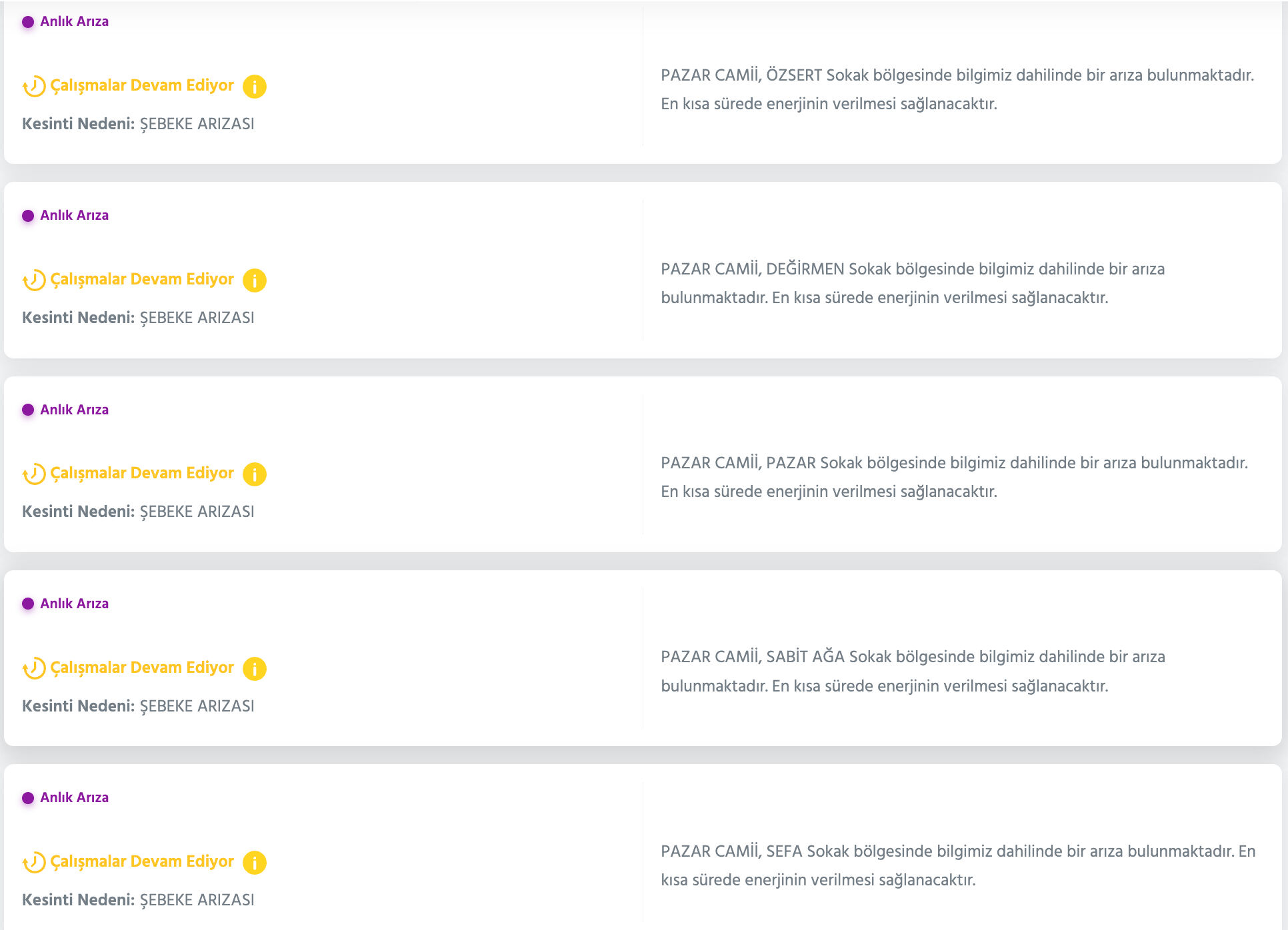 Gaziantep elektrik kesintisi! Toroslar EDAŞ listeyi paylaştı! Gaziantep'te elektrikler ne zaman, saat kaçta gelecek? - 6. Resim