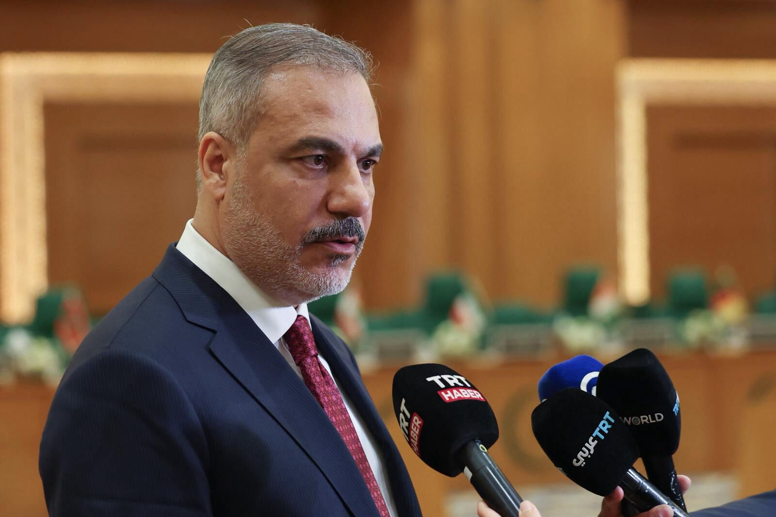 Bakan Fidan, İİT zirvesinden İslam dünyasına seslendi: Artık İsrail'i frenleme için kullanılması elzem - 2. Resim