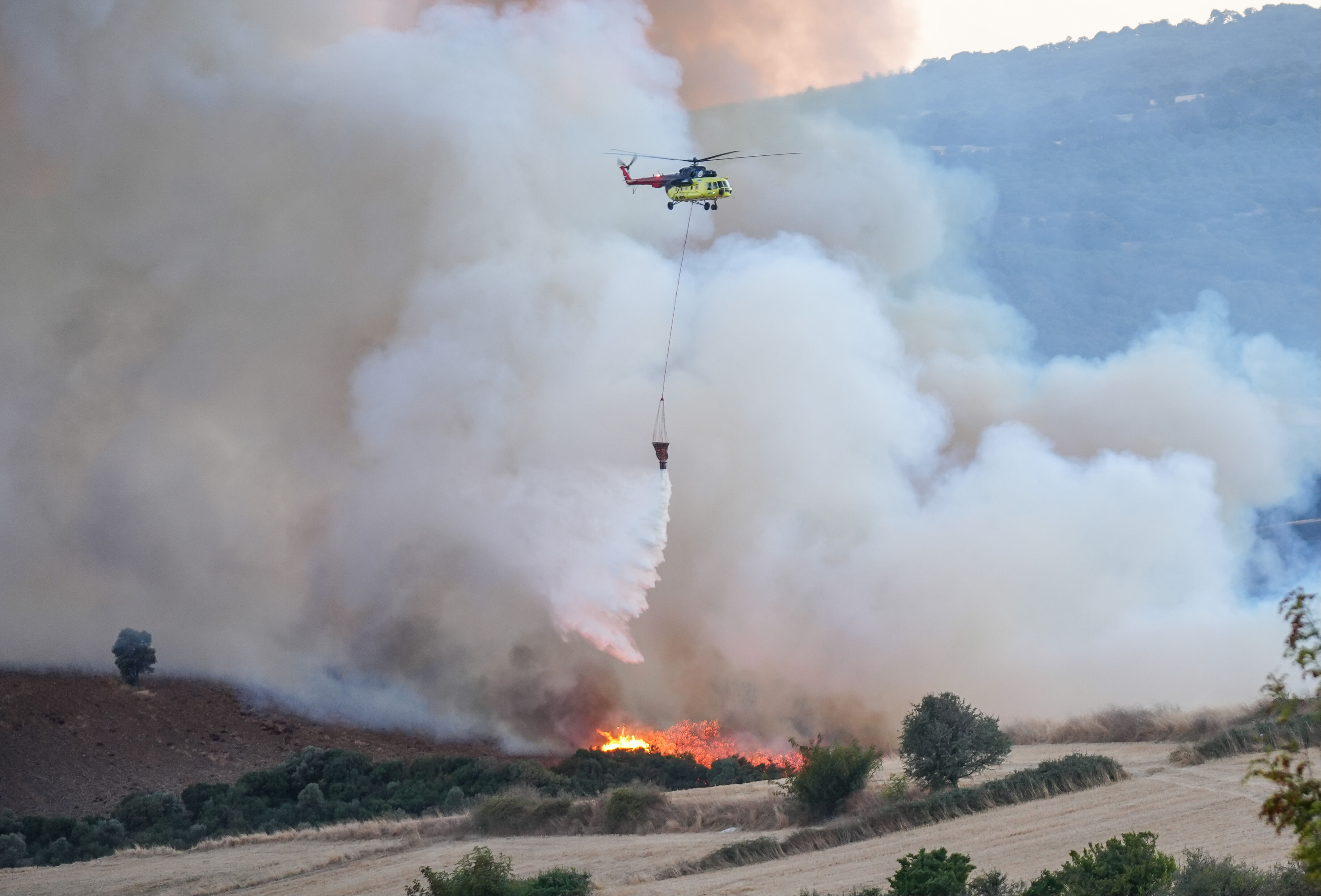 Balıkesir'de korkutan orman yangını! Alevler giderek büyüyor - 2. Resim