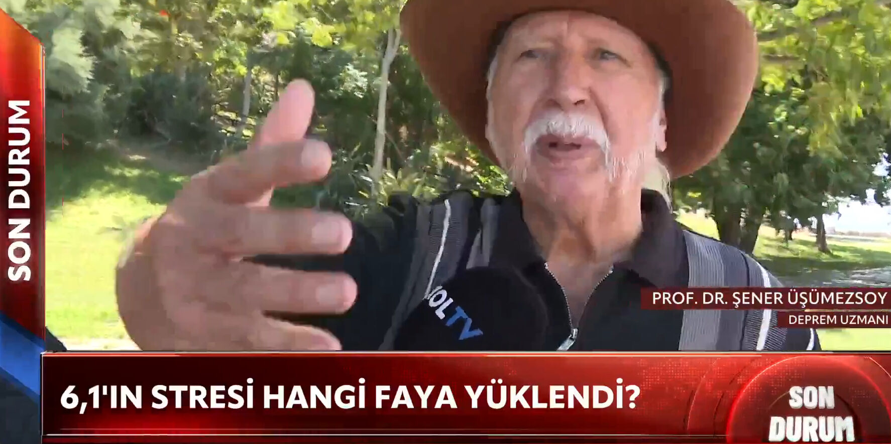 Canlı yayında gergin anlar! Deprem uzmanı Şener Üşümezsoy, kameramanı azarladı - 1. Resim