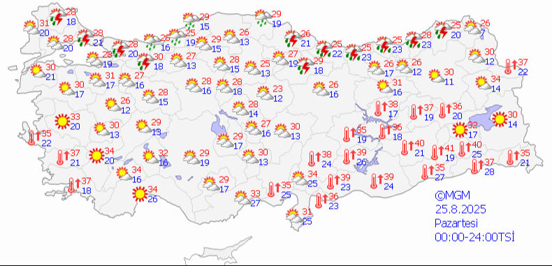 Hem sağanak hem poyraz müjdesi! Meteoroloji saat verdi, il il açıkladı - 1. Resim