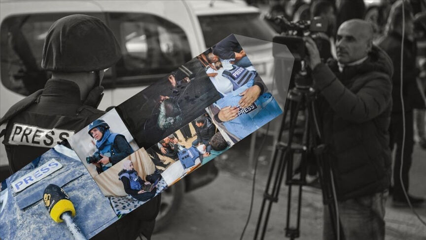 İsrail'den yeni katliam! Hastane enkaza döndü, 3’ü gazeteci 14 kişi hayatını kaybetti - 1. Resim