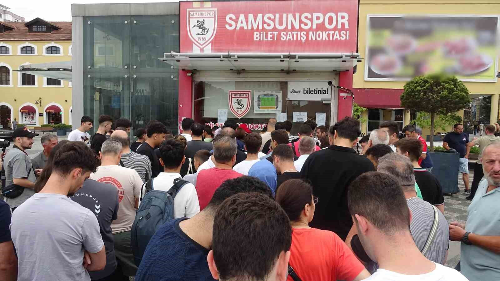 Samsunspor Panathinaikos maçı bilet fiyatları