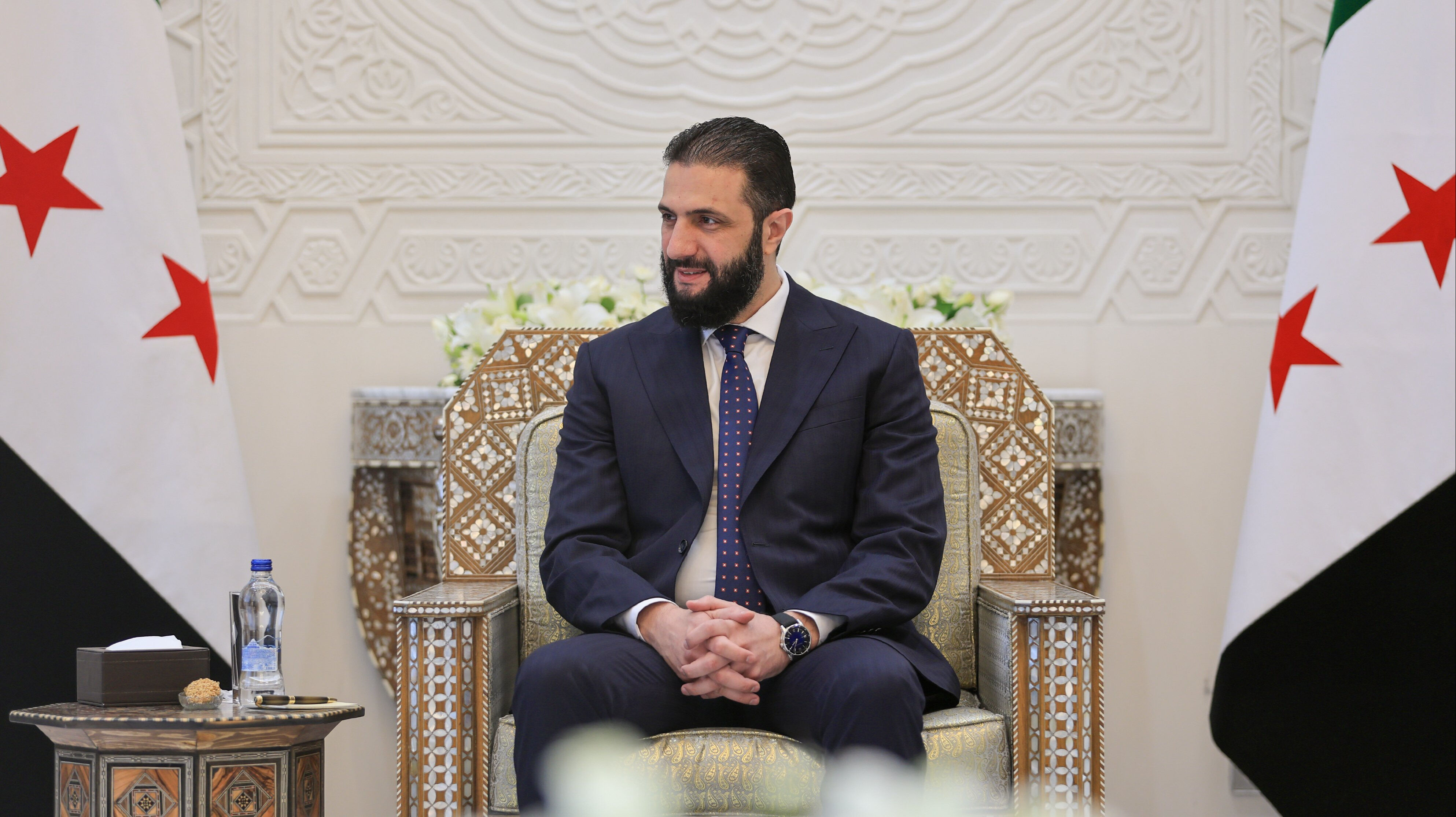 Suriye lideri Şara, Tom Barrack ve ABD heyetini Şam'da kabul etti - 2. Resim