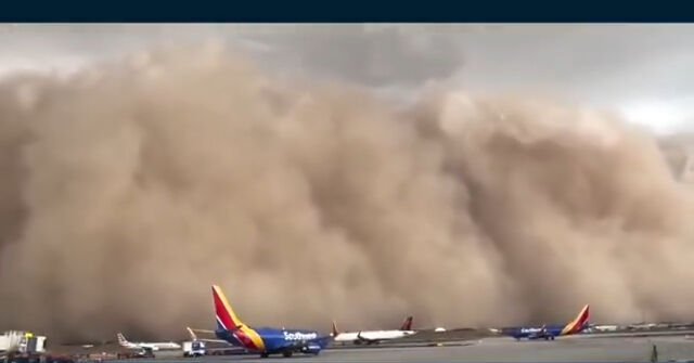 ABD'yi kum fırtınası 'Haboob' vurdu! Yetkililer 'evde kalın' çağrısı yaptı - 1. Resim
