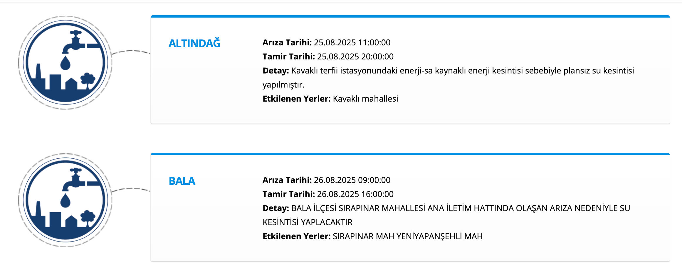 ASKİ su kesintisi listesi paylaşıldı! 26 Ağustos Ankara'da sular ne zaman gelecek? - 2. Resim