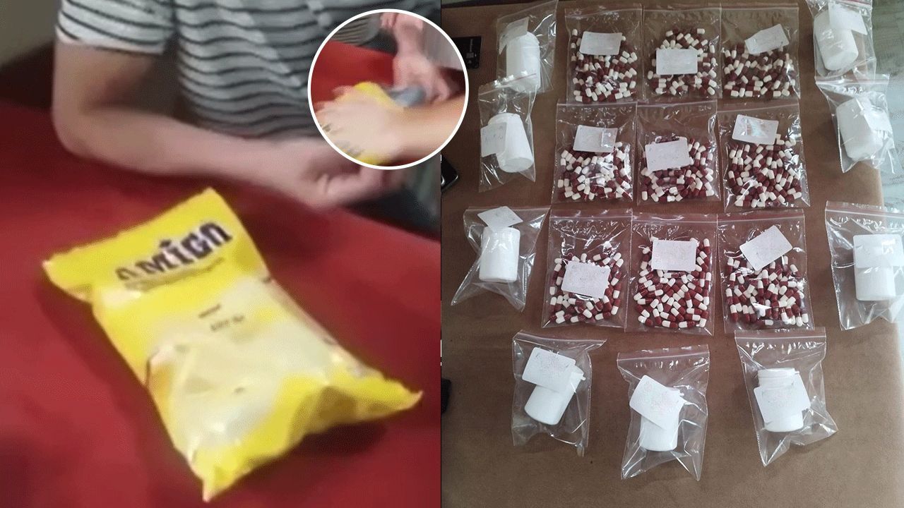 Cips paketine gizlediler! Zehir tacirleri kıskıvrak yakalandı Cips paketine gizlediler! Zehir tacirleri kıskıvrak yakalandı