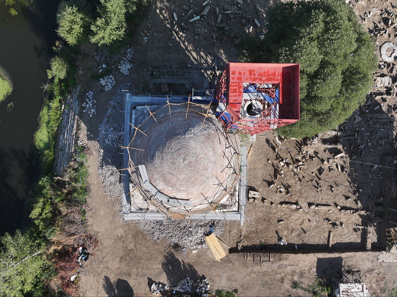 Harabe haldeydi, bittiğinde kayıkla gidilecek! Evliya Kasımpaşa Camii ayağa kalkıyor - 6. Resim