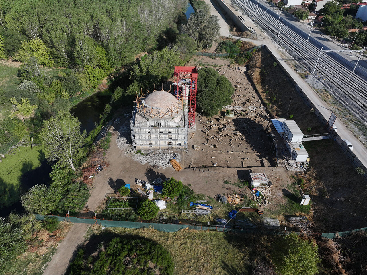Harabe haldeydi, bittiğinde kayıkla gidilecek! Evliya Kasımpaşa Camii ayağa kalkıyor - 5. Resim