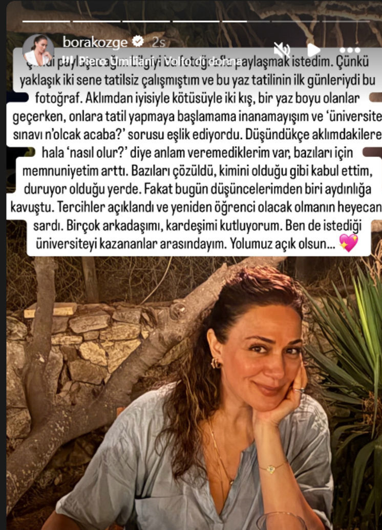 İki yıl tatilsiz çalışmıştı... Hayalini gerçekleştirdi! Özge Borak üniversiteyi kazandı - 4. Resim