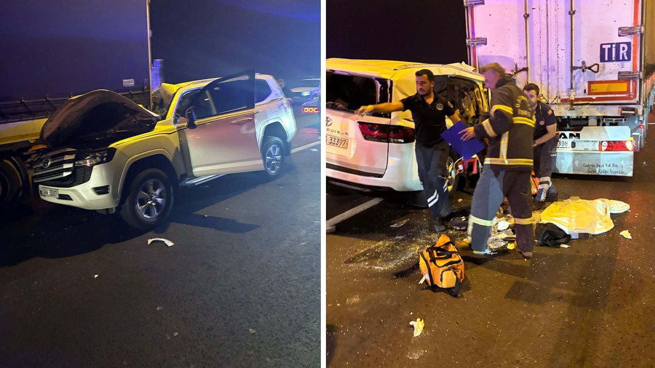 Tünelde feci kaza! Park halindeki tıra arkadan çarptı; ölü ve yaralılar var Tünelde feci kaza! Park halindeki tıra arkadan çarptı; ölü ve yaralılar var