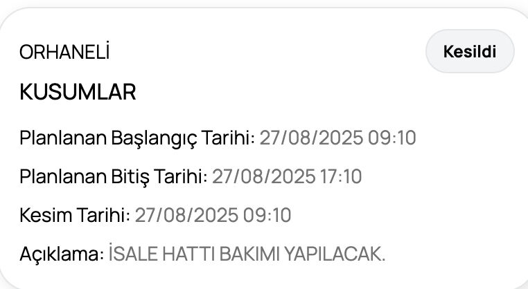 27 Ağustos Bursa su kesintisi! Bursa'da sular ne zaman, saat kaçta gelecek? - 5. Resim